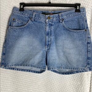 vintage American Outpost Women's Blue Denim Shorts